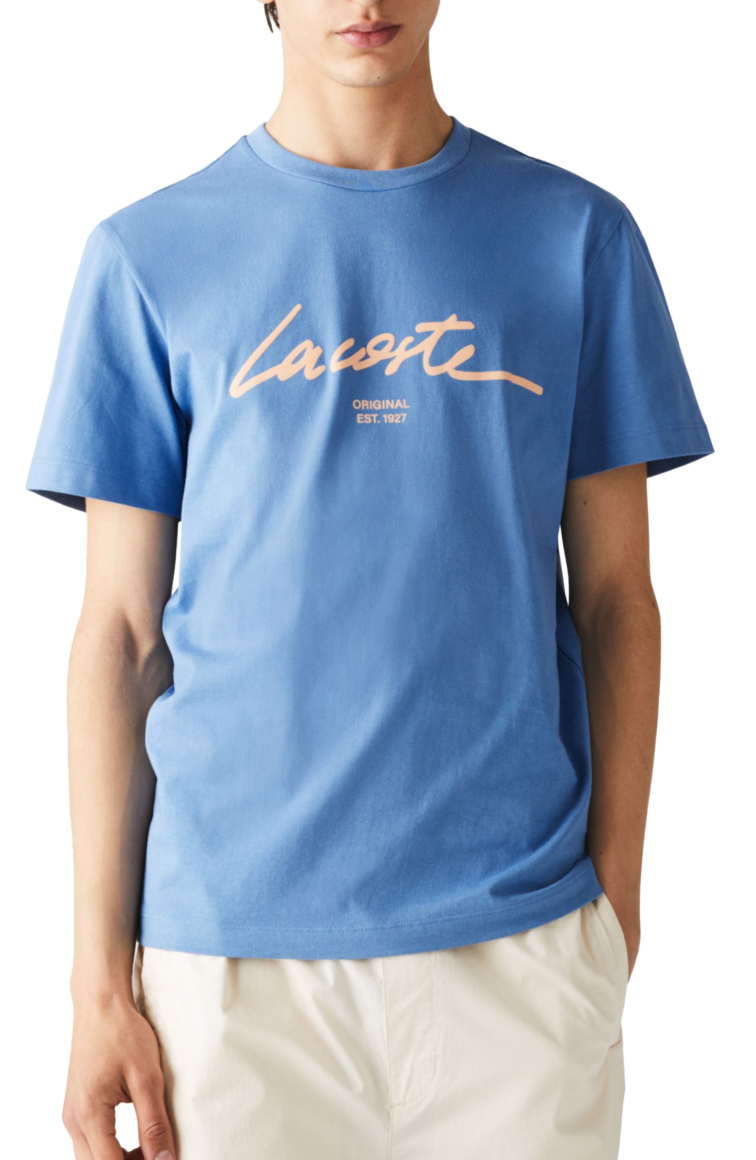 Lacoste Men/'s Graphic Sweatshirt Black